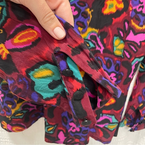 Vintage silk top - Picture 4 of 6